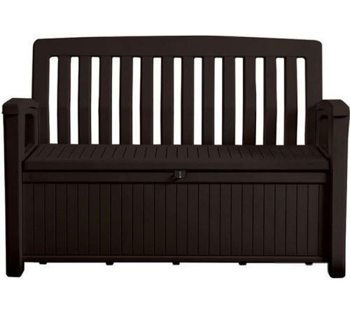 Сундук Keter Patio Bench коричневый