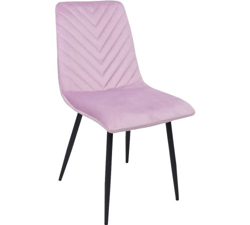 Стул AksHome Violin лиловый велюр/черный