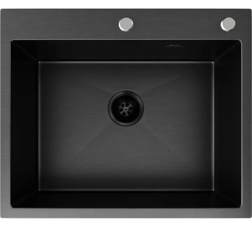 Кухонная мойка Axus LS-6050B Nano Black