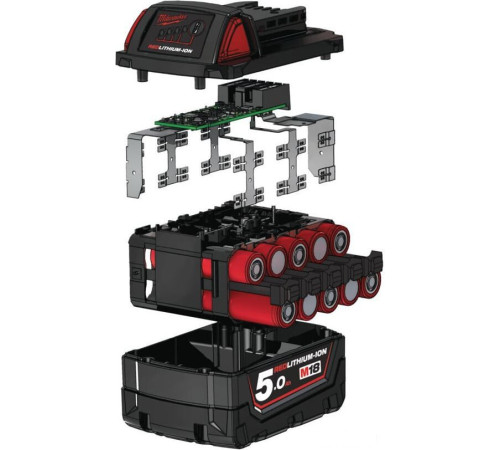 Аккумулятор Milwaukee M18 M18B5 4932430483 18В/5 Ач