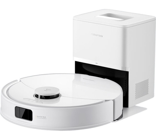 Робот-пылесос Roborock Q8 Max Pro+ Q8MPP02-02 с русской озвучкой, белый