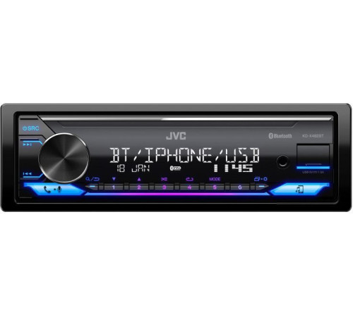 USB-магнитола JVC KD-X482BT