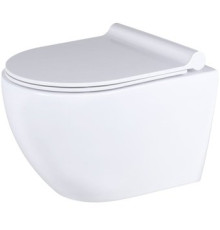 Унитаз подвесной Uptrend Caneo Rimless TR2196DF с сиденьем