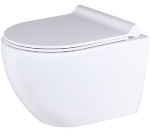 Унитаз подвесной Uptrend Caneo Rimless TR2196DF с сиденьем