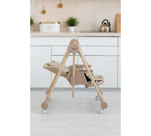 Высокий стульчик VipBaby Milan creamy