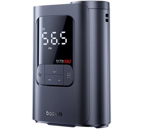 Автомобильный компрессор Baseus GoTrip VA1 Super Mini Wired Inflator 22-Cylinder Cosmic Black C0119701