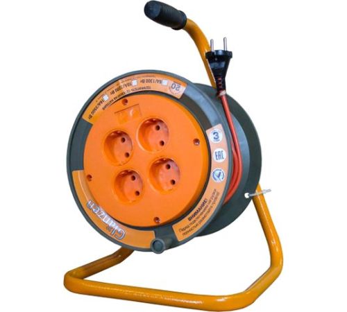 Удлинитель на катушке Glanzen EB-20-002