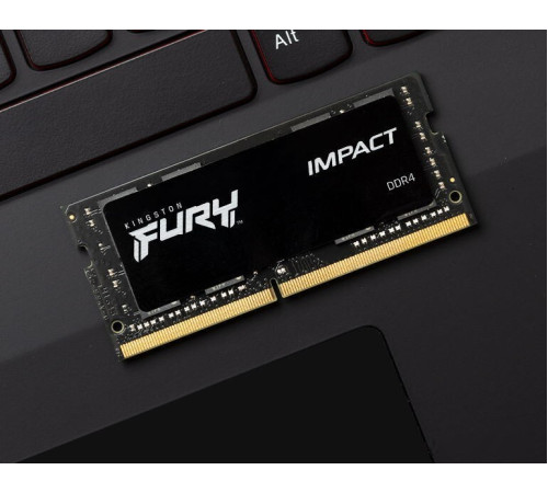 Оперативная память Kingston FURY Impact 16GB DDR4 SODIMM PC4-25600 KF432S20IB/16