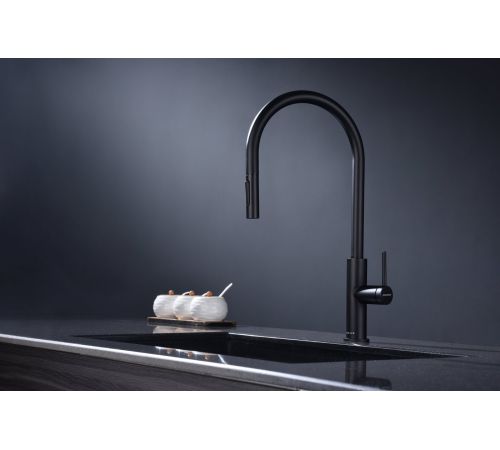 Смеситель Paulmark Senso Se215180-AN черный/антрацит