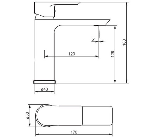 Смеситель Damixa Apollo 470210300