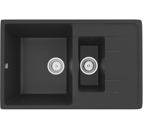 Кухонная мойка Ulgran U-205 ультра-черный