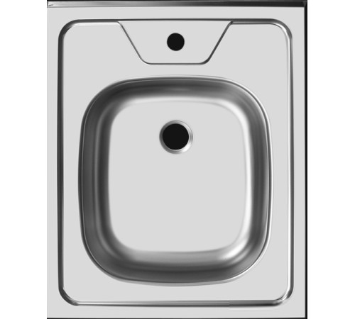 Кухонная мойка Ukinox Стандарт STD500.600 6C 0CS с сифоном