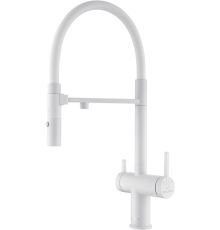 Смеситель Paulmark Gravity Gr213888-WH белый/белый матовый
