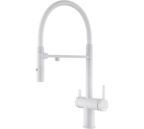 Смеситель Paulmark Gravity Gr213888-WH белый/белый матовый