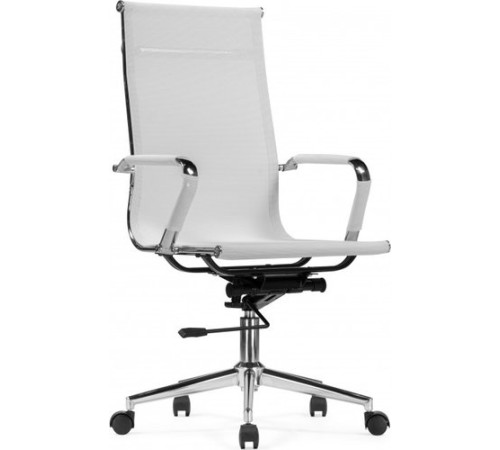 Офисное кресло Woodville Reus белая сетка/хром