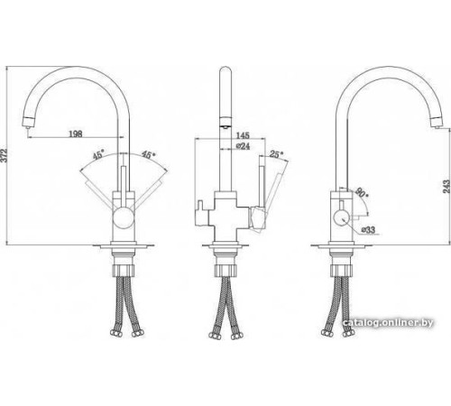 Смеситель Paulmark Essen Es213211-CR хром