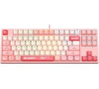 Клавиатура A4Tech Bloody S87 Energy Pink Bloody BLMS Red Plus