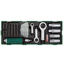 Набор отвертка с битами и головками Toptul GTA2234 22 предмета