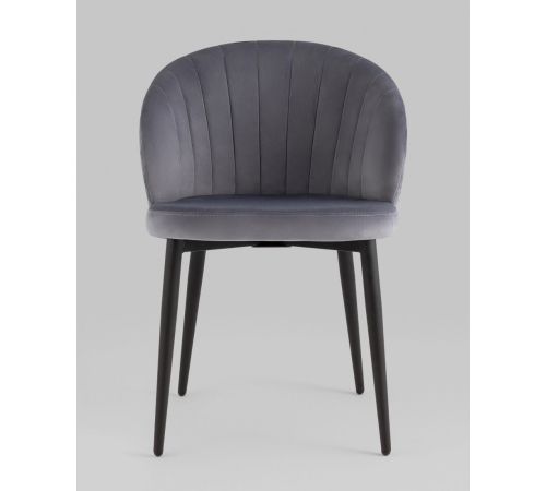 Стул Stool Group Lastura велюр серый