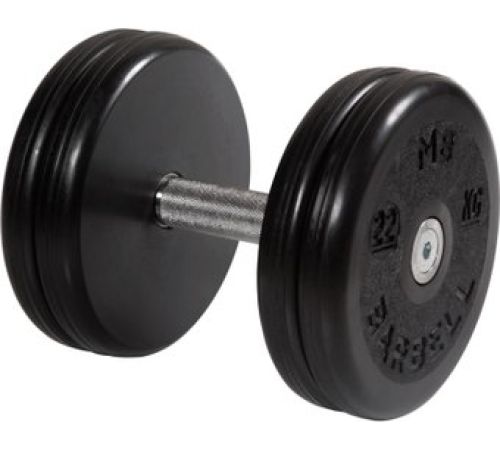 Гантель MB Barbell Классик 22 кг вращающаяся ручка