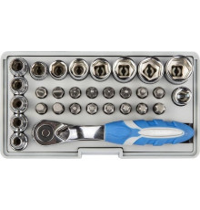 Набор торцевых головок и бит Зубр 26054-H31 31 предмет