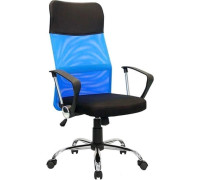 Кресло Mio Tesoro Монте AF-C9767 черный/синий