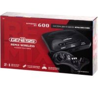 Игровая приставка Retro Genesis Remix Wireless 8+16 Bit 2 геймпада, 600 игр