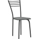 Стул Mio Tesoro Сигма серый/черный
