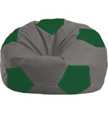 Кресло-мешок Flagman Мяч Стандарт М1.1-339 серый/зеленый