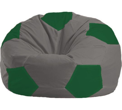 Кресло-мешок Flagman Мяч Стандарт М1.1-339 серый/зеленый
