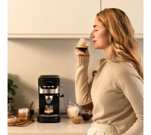 Рожковая кофеварка Cecotec Power Espresso 20 Pecan