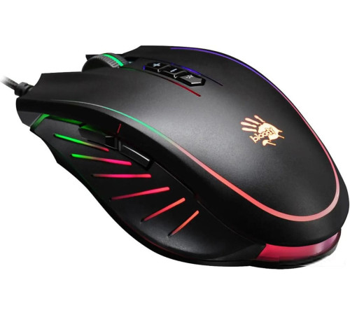 Игровая мышь A4Tech Bloody Q81 Curve черный