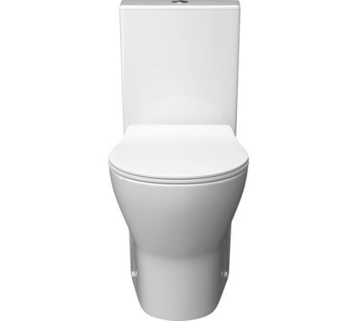 Унитаз напольный Керамин Сканди Slim МЛ 2-режим белый