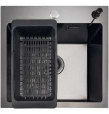 Кухонная мойка Stellar E4444NB нано черный