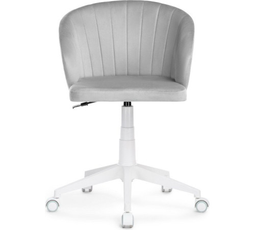 Офисное кресло Woodville Пард 464231 confetti silver серый/белый