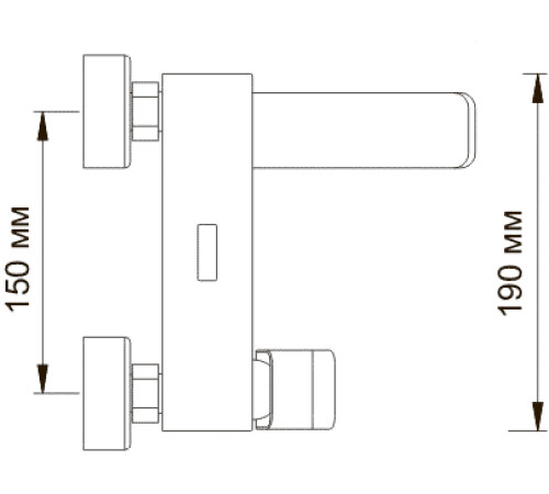 Смеситель Wasserkraft Aller 1061