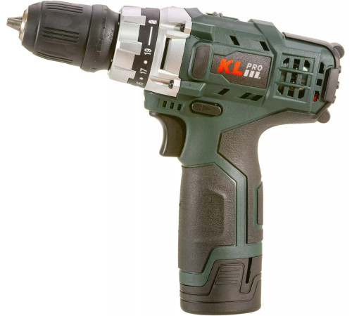 Дрель-шуруповерт KLPRO KLNM1020 с 2-мя АКБ, кейс