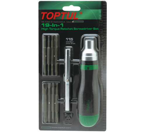 Набор оснастки Toptul GAAR1002 10 предметов