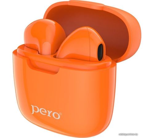 Наушники Pero TWS05 Colorful оранжевый