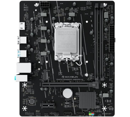 Материнская плата Maxsun Challenger H610M-H V1