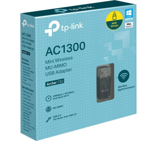 Wi-Fi адаптер TP-Link Archer T3U