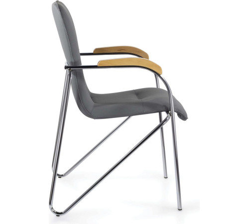 Офисный стул Brabix CF-103 532758 хром/серый