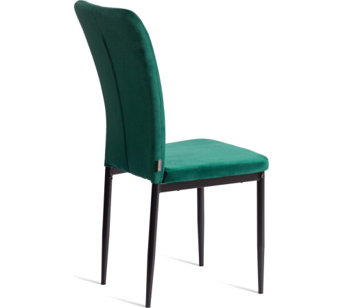 Стул TetChair Verter металл/флок 41x52x95 зеленый HLR56/черный