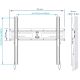 Кронштейн для телевизора Kromax FLAT-3 NEW черный