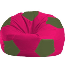Кресло-мешок Flagman Мяч Стандарт М1.1-391 малиновый/темно-оливковый