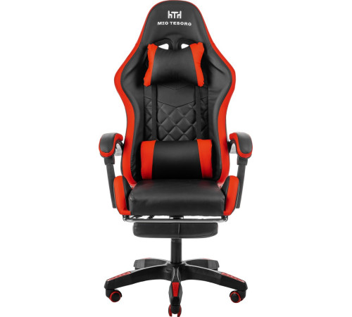 Игровое геймерское кресло Mio Tesoro Норманн 8011 черный/красный