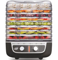 Сушилка для овощей и фруктов Великие Реки Волга-9 черный/белый