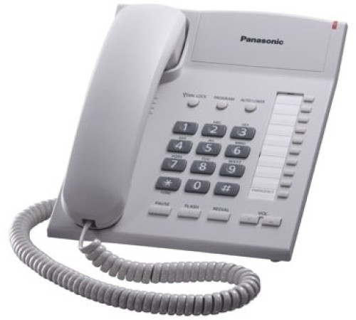 Проводной телефон Panasonic KX-TS2382RUW белый