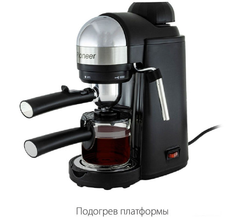 Рожковая кофеварка Pioneer CM106P черный