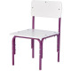 Детский стол Фея Мой малыш 0002743.30 белый/фиолетовый